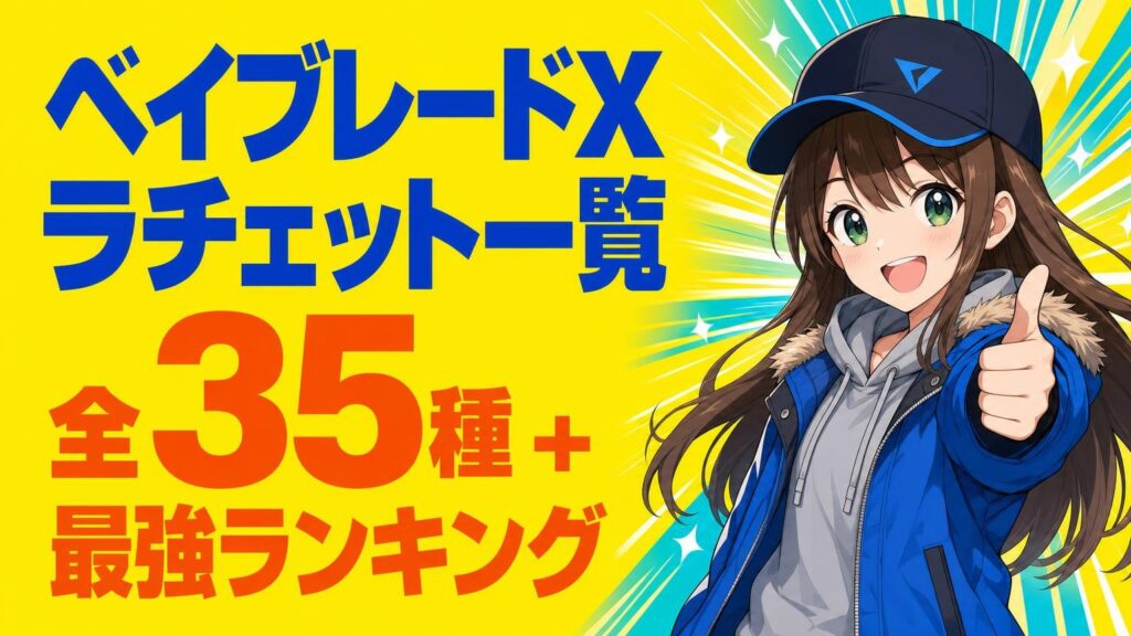ベイブレードXラチェット一覧【2026年7月】最強ランキングつき