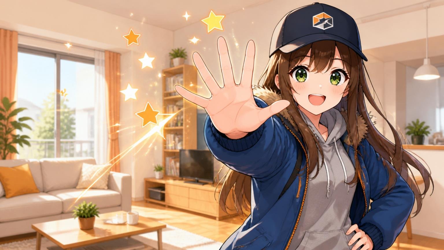 最強ビット5選を紹介するブログキャラクターのイラスト