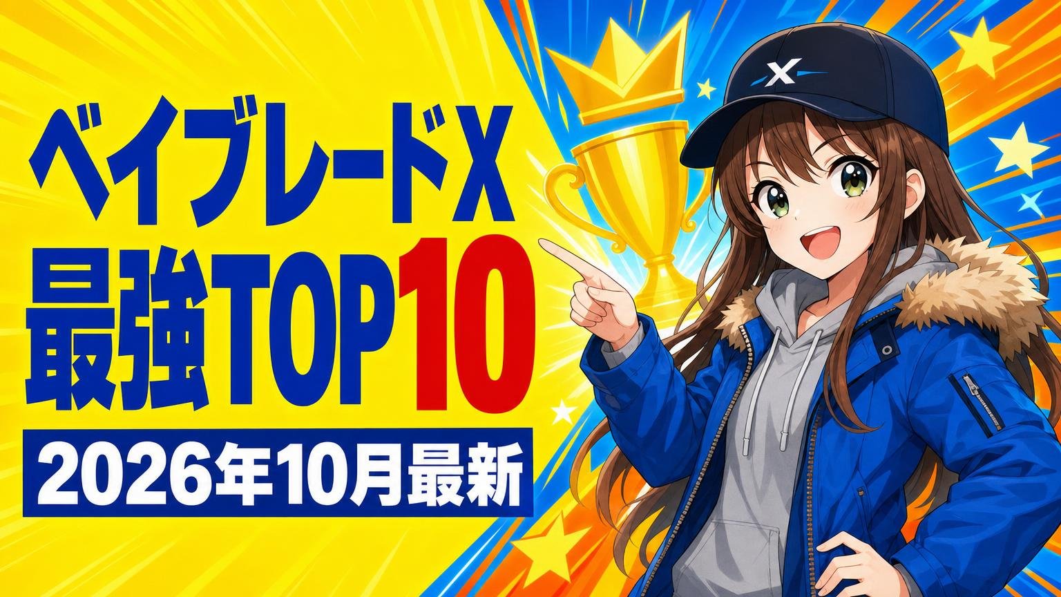 【確認用】ベイブレードX最強TOP10【2026年10月最新】Tier表つき